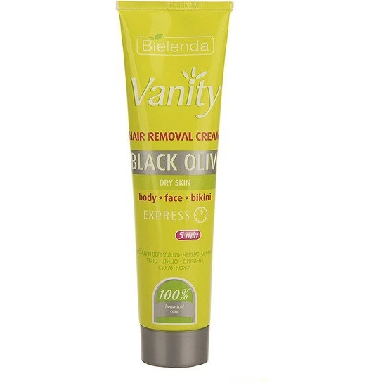 تصویر کرم موبر حاوی زیتون سیاه Bielenda ا Bielenda Vanity Black Olive Hair Removal Cream For Body Bielenda Vanity Black Olive Hair Removal Cream For Body