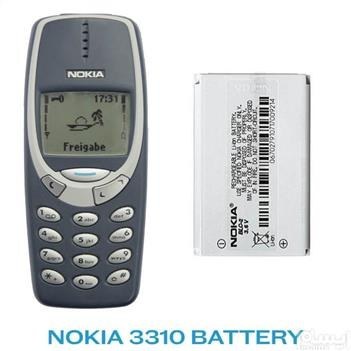تصویر باتری اصلی نوکیا Nokia 3310 قدیمی ا Battery Nokia 3310 - BLC-2 Battery Nokia 3310 - BLC-2