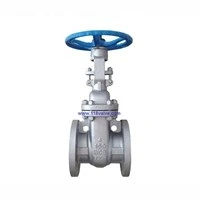 تصویر شیر فلکه کشویی فولادی فلنچدار gate valve 