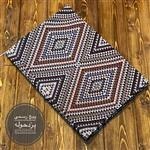 تصویر زیر سفره سنتی یزدی طرح دیاموند ا Diamond design Yazdi tablecloth Diamond design Yazdi tablecloth