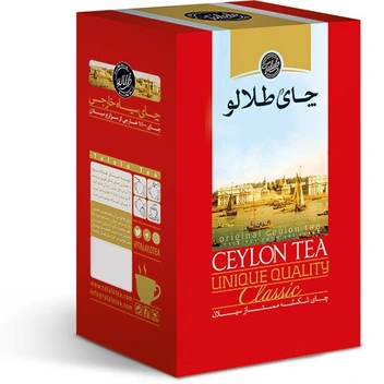تصویر چای شکسته سیلان صنایع غذایی طلالو – 250 گرم 