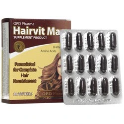 تصویر هیرویت مکس او پی دی فارما ا Hairvit Max OPD Pharma Hairvit Max OPD Pharma