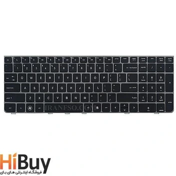 تصویر کیبورد لپ تاپ اچ پی مدل ProBook 4530 مشکی-بافریم نوک مدادی ا HP ProBook 4530 With Frame Notebook Keyboard HP ProBook 4530 With Frame Notebook Keyboard