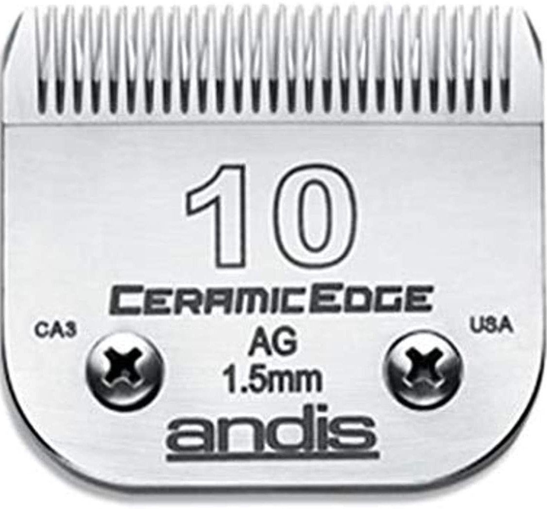 Andis CeramicEdge Carbon-Infused Steel Detachable Pet Clipper Blade 