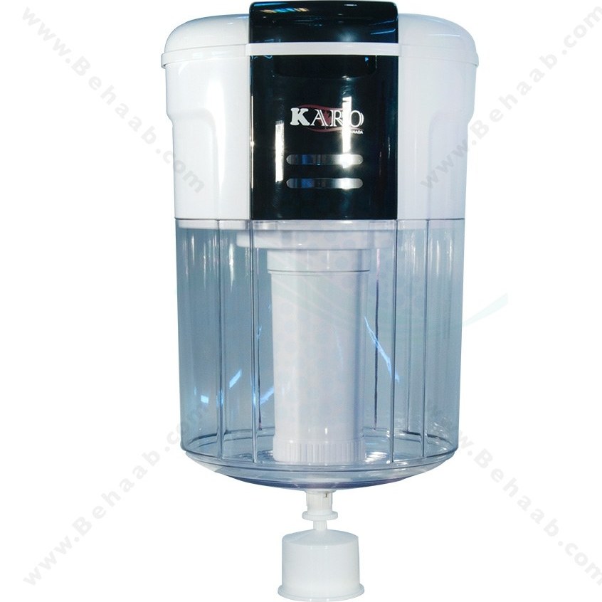 تصویر مخزن آبسردکن تصفیه دار کارو 16 لیتری ا KARO Water Filtration System for Top-Load Water Dispensers KARO Water Filtration System for Top-Load Water Dispensers