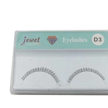 تصویر مژه مصنوعی جفتی زیر چشم مدل D3 جیول ا Jewel Eyelash Model.D3 Jewel Eyelash Model.D3