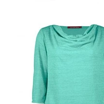 تصویر تی شرت نخی آستین سه ربع زنانه – رامکات – سبز 