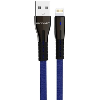 تصویر کابل تبدیل USB به لایتنینگ کانفلون مدل S86 طول 1 متر 