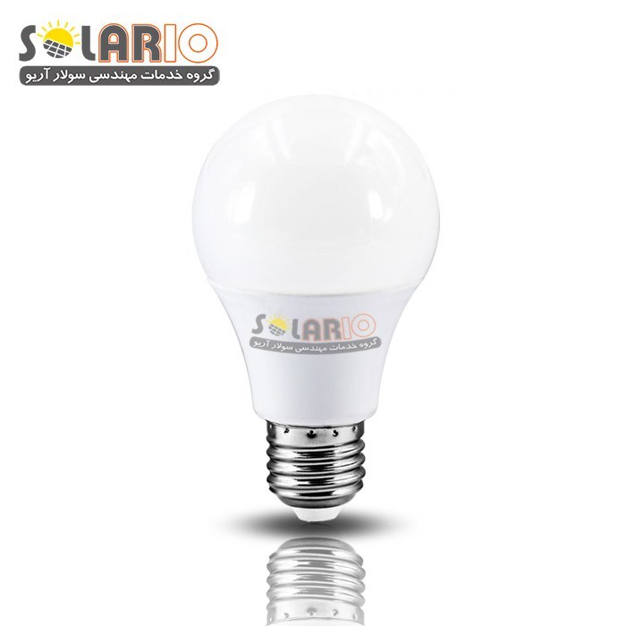 تصویر لامپ LED کم مصرف خورشیدی 12وات 12ولت 