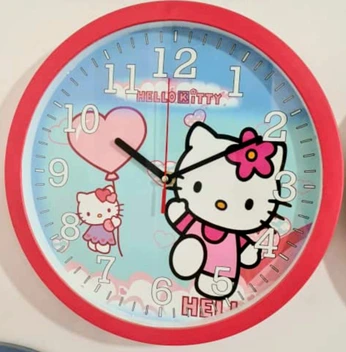 تصویر ساعت دیواری کودک طرح کیتی قطر ۳۳ برند سیتی‌ زن - سلامت فیزیکی ا Baby watch Baby watch