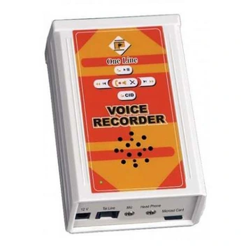 تصویر دستگاه ضبط مکالمات تلفن ثابت برای 1 خط سانترال پاناسونیک SP-VR14 ا Panasonic Call Recorder SP-VR14 Panasonic Call Recorder SP-VR14