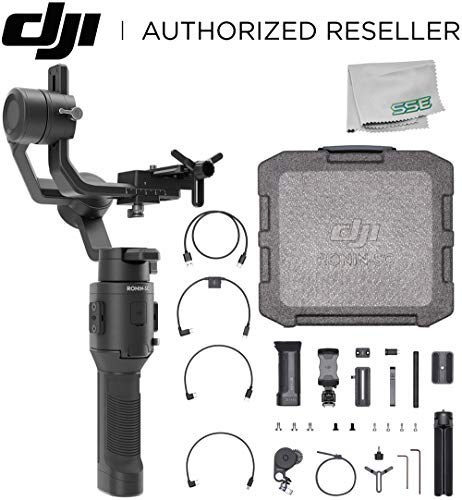 تصویر DJI 2019 Ronin-SC Compact Stabilizer 3-Axis Gimbal Hand Stabler Stabilizer Pro Combo Kit (Loki) برای بسته نرم افزاری دوربین های بدون آینه - CP.RN.00000043.01 