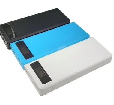 تصویر کیس پاوربانک فست شارژ VQ8 سه ورودی Micro – Type-C – Lightning و دو خروجی USB 