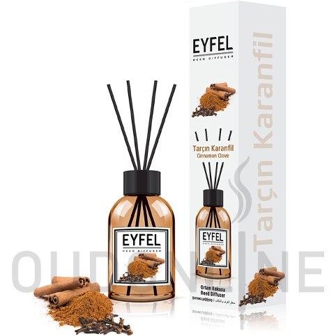تصویر خوشبو کننده هوا ایفل EYFEL مدل دارچین میخک Cinnamon Clove حجم 110 میلی لیتر 
