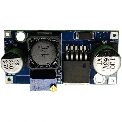تصویر مبدل ولتاژ قابل تنظیم LM2596 