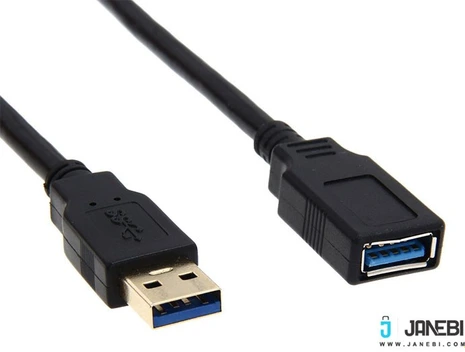 تصویر کابل افزایش طول یو اس بی 3 بافو BAFO FC USB 3.0 Type-A Male to Type-A Female Cable 1.5m 