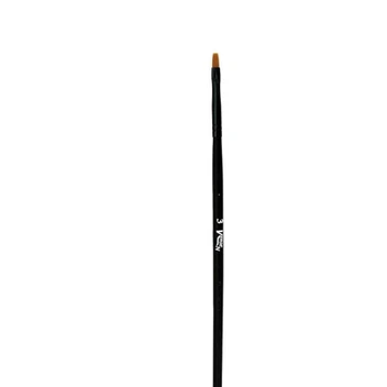 تصویر براش گریم سرصاف D102 سایز 3 ورژن ا Vergen D102 Makeup Brush Size 3 Vergen D102 Makeup Brush Size 3