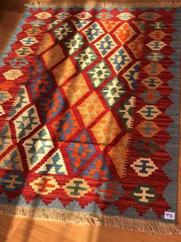 تصویر گلیم دو رو دستبافت رج CODE 65 G ا Persian handmade kilim Persian handmade kilim