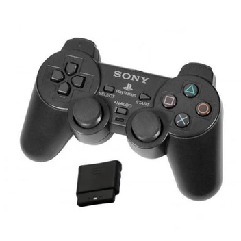 تصویر دسته بازی پلی استیشن 2 پکدار ا PlayStation 2 DualShock Wireless Controller PlayStation 2 DualShock Wireless Controller
