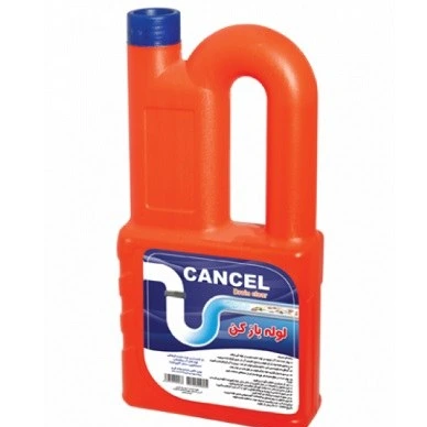 تصویر محلول لوله باز کن کنسل 1200 گرم ا Cancel Drain clear Liquid Cancel Drain clear Liquid