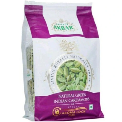 تصویر هل سبز امپراطور اکبر 100 گرم - Emperor Akbar Natural Green Indian Cardamoms 