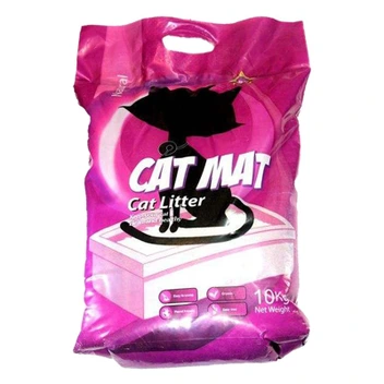 تصویر خاک گربه کت مت وزن ۱۰ کیلوگرم ا Cat Mat Natural Cat Litter 10Kg Cat Mat Natural Cat Litter 10Kg