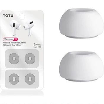 تصویر سری سیلیکونی ایرپاد پرو توتو Totu AirPods Pro Passive Noise Reduction Silicon Ear Cap AA-103 