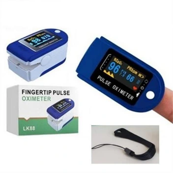تصویر پالس اکسیمتر سنجش اکسیژن و ضربان قلب ا Fingertip Pulse Oximeter LK88 Fingertip Pulse Oximeter LK88