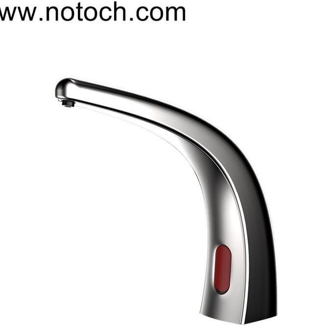 تصویر مخزن مایع دستشویی اتوماتیک رومیزی توکار مدل V-SEN3085 