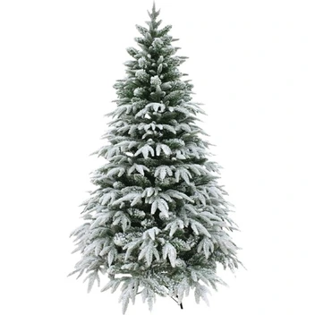 تصویر درخت کریسمس مدل نوئل برف سنگین سایز 120 تا 210 سانتی متر 