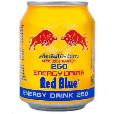 تصویر نوشیدنی انرژی زا رد بلو طلایی 250 میلی لیتر Red Blue ا 00922 00922