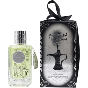 تصویر ادکلن مردانه درهم نقره ای ارض الزعفران ا Dirham Perfume Dirham Perfume