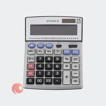 تصویر ماشین حساب مدل CT-914C-II سیتیزن ا Citizen CT-914C-II calculator Citizen CT-914C-II calculator