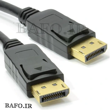 تصویر کابل Display Port 1.4 2M BAFO | کابل دوسر دیسپلی۲ متر بافو ورژن ۱.۴ | کابل Display 2M 1.4 8k Bafo 