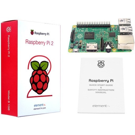 تصویر برد رزبری پای 2 مدل B ا Raspberry-Pi-2-Model-B Raspberry-Pi-2-Model-B