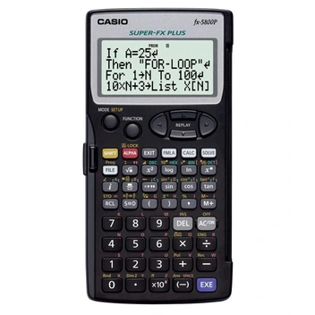 تصویر ماشین حساب کاسیو FX 5800p ا Casio FX-5800P Calculator Casio FX-5800P Calculator