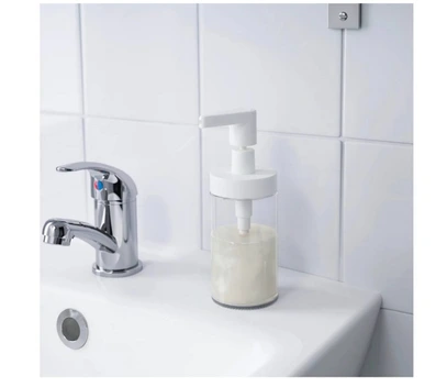 تصویر پمپ مایع دستشویی ایکیا مدل Tackan ا Ikea Tackan Soap Dispenser Ikea Tackan Soap Dispenser