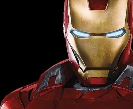 تصویر تابلو فیلم-مرد آهنی-Iron Man-black2 