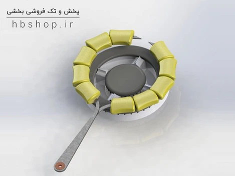 تصویر سیخ کباب دایره ای برای اجاق گاز 