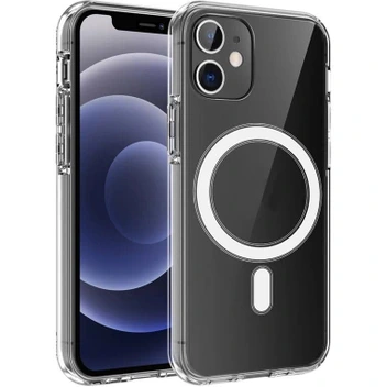تصویر قاب مگ سیف شیشه ای آیفون 12 و آیفون 12 پرو ا iPhone 12 | 12 Pro Clear Case with MagSafe iPhone 12 | 12 Pro Clear Case with MagSafe