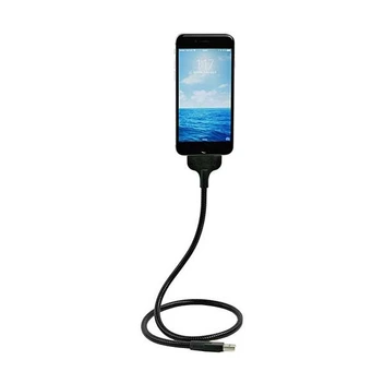 تصویر کابل فیوز چیکن USB-A به Lightning مدل Bobin Blackout طول 20 سانتی‌متر 