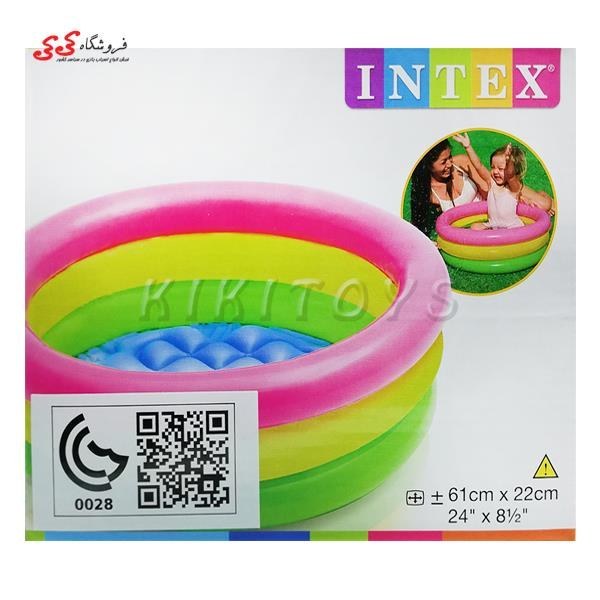 تصویر استخر بادی اینتکس مدل 57107 ا Intex 57107 Inflatable Pool Intex 57107 Inflatable Pool