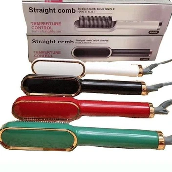 تصویر برس حرارتی straight comb مدل FH-909 ا مناسب برای تمام انواع مو مناسب برای تمام انواع مو