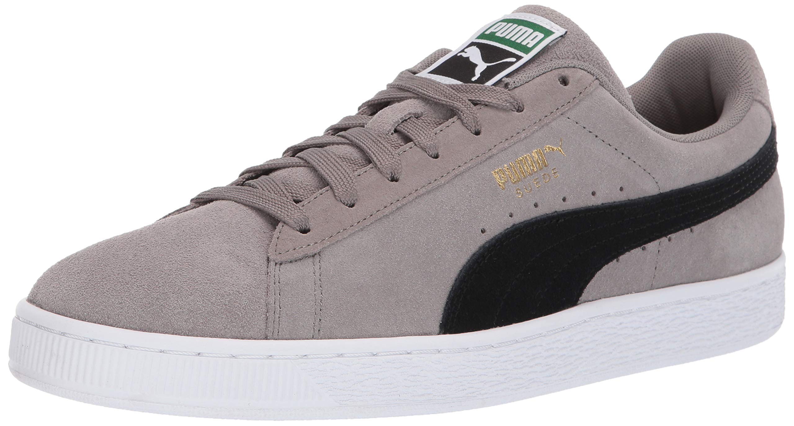 gray suede puma shoes