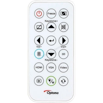تصویر ریموت کنترل ویدئو پروژکتور اوپتما کد 1 – Optoma projector remote control 