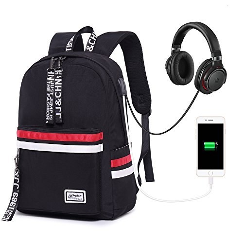Delerain 3D Dogs Pug School Backpack Lightweight Travel Daypack Shoulder Bag 17 Inch Plus Laptop Bag Book bag for 1-6th Grade Teens Boys Girls 