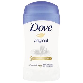 تصویر مام صابونی داو مدل اورجینال Dove original حجم 40 میلی لیتر ا Dove original deodorant stick 40ml Dove original deodorant stick 40ml