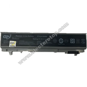 تصویر باتری لپ تاپ دل Dell E6400 با ظرفیت ۳۶۰۰ میلی آمپر 