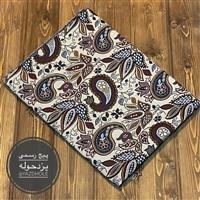 تصویر زیر سفره سنتی یزدی طرح ترمه ا Termeh design Yazdi tablecloth Termeh design Yazdi tablecloth