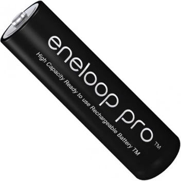 تصویر باتری قلمی قابل شارژ پاناسونیک مدل bk-3hcde/Eneloop pro بسته 4 عددی 